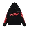 Moda Estadounidense Transfronteriza Hellstar Calle Estadounidense Hip-Hop Versátil Casual Otoño e Invierno Sudadera con Capucha Estampada