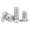 Tornillos de acero inoxidable 304 en stock, tornillos de cabeza plana hexagonal avellanada M2-M10, tornillos para muebles de cabeza plana avellanada