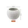 Atacado do Fabricante Vasos de Flores de Plástico Vasos de Flores Textura de Lua Pedra Vulcânica Vasos para Plantas Suculentas de Simulação para Desktop da Sala de Estar Vasos de Plantas Verdes