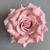 Cabeza de Rosa Diamante 10cm Flor Artificial Ramillete de Boda Pasador Flor Tocado de Ópera Manualidades corona Flor Artificial