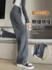 Pantalones Casuales de Pierna Recta Meilade para Mujer 2026, Nuevos de Primavera, Delgados, Color Café, Pantalones Deportivos de Chándal