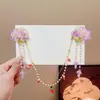 Acessórios de Cabelo Hanfu Estilo Antigo para Crianças, Corrente para Testa com Franja Super Fada para Meninas Pequenas, Pingente para Sobrancelha para Meninas, Enfeites de Cabelo para Traje Tang