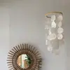 Apanhador de Sonhos Sino de Vento Natural de Concha Estilo Coreano Simples Minimalista Decoração de Parede para Pendurar Decoração Suave para Alojamento Local Adereços