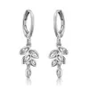 Lote mixto de varios estilos aretes de oro para mujer con colgante geométrico de circón microincrustado joyería de oreja de nicho de alta gama