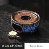 Base Aquecedora de Chá Estilo Japonês, Aquecedor de Chá para Uso Doméstico, Aquecimento com Vela, Bule de Vidro Resistente ao Calor