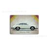 Suministro de comercio electrónico de comercio exterior retro coche famoso café barbería decoración de pared pintura de hierro retro angustiado decoración de pared de hierro