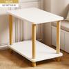 Mesa auxiliar pequeña, mesa de centro pequeña, mini sofá sencillo para el hogar, mueble auxiliar, mesa cuadrada, mesa de esquina, mesita de noche, mesa auxiliar