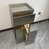 Gabinete de Herramientas de Peluquería, Mesa de Herramientas para Salón de Peluquería, Gabinete para Corte, Permanente y Teñido de Cabello en Barbería, Gabinete de Almacenamiento para Salón de Belleza