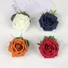 Ramillete de Boda Estilo Bosque para el Novio y los Padrinos, Flor de Bolsillo para Traje de Boda, Flor Artificial para Invitados de Banquete, Broche de Gypsophila
