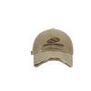 Sombrero gorra de béisbol de mezclilla desgastada y rasgada para hombre estilo callejero Moda de pareja estilo coreano Marca bordada con letras gorra con visera verano