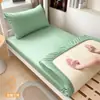 Sábana bajera 100% algodón para dormitorios de estudiantes, funda de cama individual de una pieza 90x190, protector de colchón individual modelo nuevo 2026