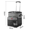 Bolsa de picnic portátil de gran capacidad con ruedas, ideal para uso en exteriores, impermeable, con aislamiento multifuncional y bolsa de hielo fría.