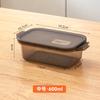 Caixa de Lanche Transparente Estilo Japonês Recipiente para Legumes Grau Alimentício Caixa de Lanche Caixa de Lanche Geladeira Plástico Pressionar Caixa Bento Caixa de Armazenamento Três Peças