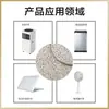 Peças de Carcaça Personalizadas de Material Reciclado de PS do Fabricante, Material Plástico Especializado com Alta Tenacidade e Alto Brilho, Grânulos de Plástico HIPS Branco