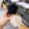 Presilha de Flor Rosa Vintage para Mulheres Nova Pente de Cabelo Pequena Flor de Alto Padrão Chinês 2024 Nova Presilha Tubarão Acessórios de Cabelo