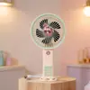 Pequeños Regalos Creativos para el Año del Caballo, Productos Culturales y Creativos, Soporte para Teléfono Móvil, Mini Ventilador de Carga, Base Desmontable, Ventilador Portátil
