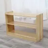 Nuevo Armario de Almacenamiento para Jardín de Infancia Armario de Almacenamiento para Juguetes Infantiles Armario de Enseñanza Montessori Estantería Armario para Zapatos Armario de Esquina Armario para Mochilas