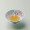 Rinyu Guisong Cerâmica Arita Pintado à Mão Coração de Magnólia Nebulosa Copo Qiankun Copo de Chá Kung Fu Copo de Degustação de Chá Copo de Aroma Doméstico
