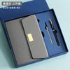 Caixa de Presente Conjunto de Caderno de Negócios A5 com 70% de Desconto, Caderno de Lembrança, Caneta, Pen Drive USB, Material de Papelaria com Espiral