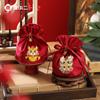 Bolsa de regalo de Año Nuevo Bolsa de dulces año del Dragón regalo para la mano caja de dulces para llevar un mes de nacido día cien días bolsa de dulces para bebé