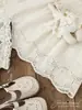 Wulibu YiPersonalizadoCamisa de Boneca Estilo Palácio Francês para Meninas Outono Camisa de Renda Tridimensional Tendência