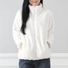 Estilo coreano outono e inverno crianças coral velo forrado de lã espessado quente jaqueta pai-filho meninos e meninas casual confortável roupas de casa