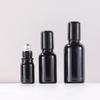 Frasco marrom roll-on de 5-100ml frasco preto de perfume com esfera rolante frasco de 15ml30ml50 Frasco marrom de vidro para massagem e óleo essencial