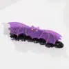 Murciélago de Halloween Sombrero de Bruja Calabaza Pinza de Plátano Bastón de Caramelo Navideño Árbol de Navidad Pinza para el Cabello Accesorios para el Cabello de Cola de Caballo Baja para Mujer