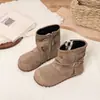 Colección Otoño 2026: Botines Estilo Coreano con Hebilla de Diseño Único Birkenstock para Niñas, Modernos y Versátiles