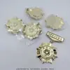 Medalla Conmemorativa Tema Armonía Estelar Textura de Metal Dorado Ceremonia de Celebración de Aniversario Insignia de Honor y Reconocimiento