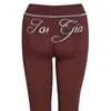 Iam*gia* nuevo conjunto de cárdigan con capucha y cremallera de edición limitada de Halloween con estampado de letras, mismo estilo que la popular colección "Davika"
