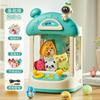 Máquina de pegar bonecas de desenho animado de dinossauro transfronteiriço, brinquedo infantil, boneca de clipe, máquina Gashapon, meninos e meninas, boneca de aniversário, máquina de brinquedo
