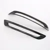 Adequado para Honda 22 Civic 11ª Geração Sombra do Farol de Neblina Traseiro Moldura Decorativa do Farol de Neblina Peça Decorativa de Fibra de Carbono Galvanizada Modificada