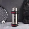 Nueva Taza Térmica de Gran Capacidad para Deportes al Aire Libre Acero Inoxidable 304 Botella de Agua Deportiva Portátil para Coche Botella de Viaje Regalo