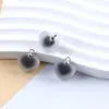 Corazón de Acrílico Esmerilado Gelatina Cuentas Sueltas DIY Diadema Joyería Hecha a Mano Accesorios Fabricación de Aretes Collar Colgante