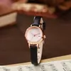 Relojes de Mujer Transfronterizos, Esfera Redonda de Moda y Elegante, Relojes de Cuarzo Modernos, En Stock, Comercio Exterior, Venta al Por Mayor de Fábrica
