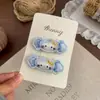 Nuevos pasadores de pelo de caramelo KT de algodón de dibujos animados, gomas para el pelo de niños, accesorios para el pelo de bebé dulces y lindos que no dañan el cabello