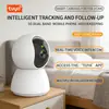 Câmera de segurança inteligente HD para interior com movimento de cabeça, câmera wifi, vigilância residencial, câmera 1080p
