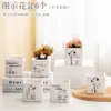 Vaso de Flor Suculenta Cerâmica Preço Especial Liquidação Esmaltado Tamanhos Grande e Pequeno Simples Pastoral Mesa Vasos de Barro Respirável Plantas Leede Estoque