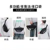 Bolsa de Cintura Versátil Personalizada Bolsa Masculina Marca da Moda Bolsa de Ombro Único Transversal Bolsa Pequena Portátil com Letra Bolsa de Cintura Bolsa Pequena Transversal Esportiva para Casal