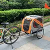 Reboque Outdoor para Ciclismo Pai-Filho Bicicleta de Montanha Reboque Infantil Montado na Traseira Balde Reboque para Animais de Estimação Gato e Cachorro Carrinho de Empurrar/Puxar