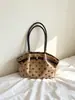 Bolso de Mano Retro de Lunares Transfronterizo 2026 Versión Coreana Gran Capacidad Bolso de Hombro Nuevo Bolso Tote Casual para el Trabajo