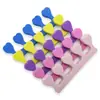 Separadores de Dedos del Pie Herramientas para Uñas Separadores de Dedos del Pie de Esponja Separadores de Dedos del Pie de EVA Corazón de Durazno Herramienta para Aplicar Esmalte de Uñas Separadores de Dedos del Pie para Uñas