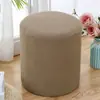 Funda elástica cilíndrica para taburete, funda para asiento, funda para sentarse en cuclillas, funda para taburete cuadrado, juego completo universal de fundas