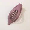 Presilha de Cabelo Plana Oval Nova Mais Vendida Transfronteiriça, Presilha Bico de Pato, Grampo de Fixação Forte para a Parte de Trás da Cabeça, Acessório de Cabelo Simples