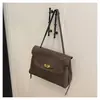 Pasta Retrô de Grande Capacidade Estilo Coreano para Mulheres Nova Coleção Primavera 2026 Bolsa de Ombro Casual Bolsa de Axila Simples de Alto Valor