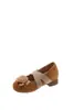 Zapatos de mujer retro de moda y elegantes con tacón grueso y boca poco profunda para aumentar la altura, nuevo modelo de verano 2026 para combinar con faldas, zapatos Mary Jane