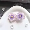 Horquilla de Flor Dulce Clip BB Estilo Occidental Infantil Tocado Lindo Flor de Cerezo Niña Pequeña Accesorios para el Cabello Flequillo Mechones Laterales Clip
