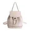 Mochila Xadrez da Moda para Mulheres 2026 Nova Versátil Bolsa de Ombro Fashion com Toque de Luxo para Aula e Deslocamento