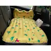 Colchón inflable para coche de fábrica, cama inflable trasera para coche, tela compuesta con protector de cabeza, equipo, cama de viaje para coche, venta al por mayor